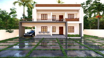 Renovation @ Kollam
 #HouseRenovation  #architecturedesigns  #KeralaStyleHouse  #veed  #modernhome  #minimalist