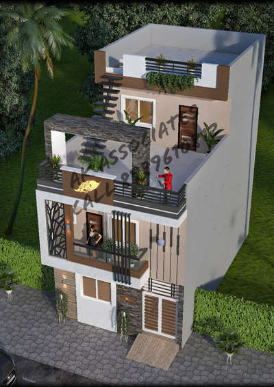 20 X 35 (E) Elevation Work At Krishna Kunj Colony Khargone MP
G+1
 #elevation  #building  #civil_engineer  #designer  #frontElevation  #ElevationDesign  #HouseDesigns