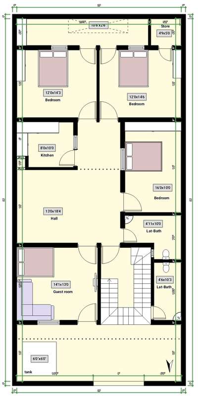 30*65 North facing house plan vastu
#vastu #HouseDesigns #home #FloorPlans