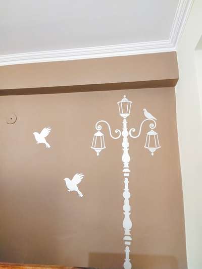 birds #stencil 
#TexturePainting #HomeDecor #painturhomes #WallPainting