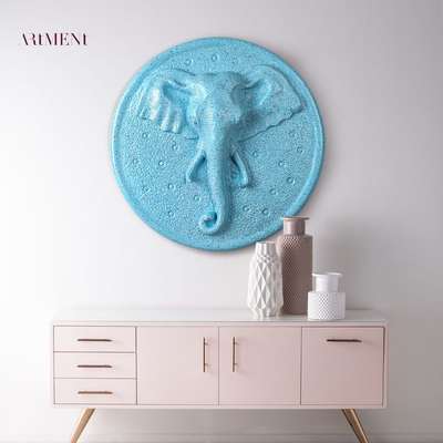 Surreal Elephant Head Wall Art is the perfect addition to your minimalist fuss-free home. Available in 3 colors- this is a collectible that you just cannot miss buying.
Add it to your portico and watch people stare at it even before saying Hi! Captivating. Breathtaking. Surreal.

#elephant #tusker #indianelephant #madeinindia #vasantpanchami #surrealism #minimalist #painting #wallart #walldecor #decorshopping