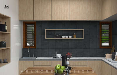 Kitchen interior design 
.
. 
 #InteriorDesigner #KitchenInterior #interriordesign