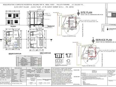 permission drawing.....
5rs/sqft for panchayat
8rs/sqft for municipality  # # # # #