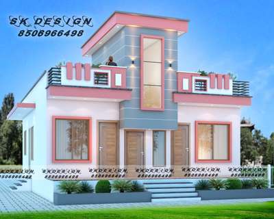 single story home design 😘😍
#skdesign666 #SingleFloorHouse #frontElevation #exteriors #Architect #architecturedesigns #HouseConstruction #HouseDesigns #Contractor #CivilEngineer #kolopost