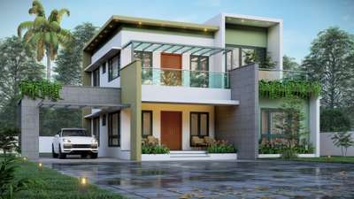 #brickscivilconcepts #ContemporaryHouse  #HouseDesigns #beautifulhouse #KeralaStyleHouse 
#ExteriorDesign