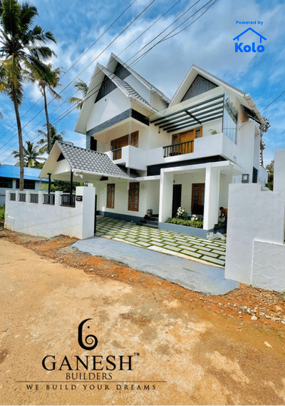 2956/4 bhk/Fusion style
/double storey/Thrissur

Project Name: 4 bhk,Fusion style house 
Storey: double
Total Area: 2956
Bed Room: 4 bhk
Elevation Style: Fusion
Location: Thrissur
Completed Year: 2023

Cost: 1.1 cr
Plot Size: