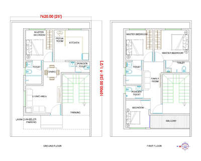 *Architectural Plan *
Architectural Plan with Furniture and working Drawings.