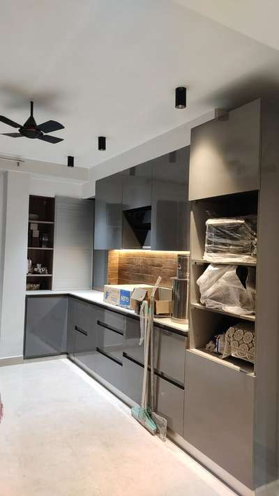modular kitchen #ModularKitchen #KitchenCabinet