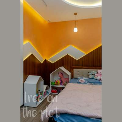 #InteriorDesigner #KidsRoom #woodenpanelling #LUXURY_INTERIOR #covelights #BedroomDecor #kidsdecor