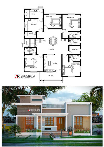 Home 3D elevation 
_Area :1236sq_
_3 Bhk_

📍Dm Us For Any Design @ak_designz____

Contact me on whatsapp
📞7561858643

#designer_767 #house #housedesign #housedesigns #residentionaldesign #homedesign #residentialdesign #residential #civilengineering #autocad #3ddesign #arcdaily #architecture #architecturedesign #architectural #keralahome
#house3d #keralahomes  #budget_home_simple_interi #budjecthomes #budgetplans 
@kolo.kerala @archidesign.kerala @archdaily

#budgethomes #ElevationHome #SmallBudgetRenovation #budgethomeplan #budgethouses #budgetprice
#3Dfloorplans #3Dfloorplans ##