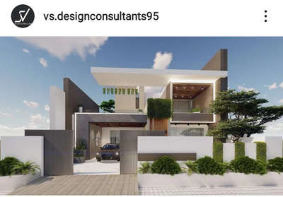 duplex project #frontElevation #facadedesign #architecturedesigns #DuplexHouse #opentonature