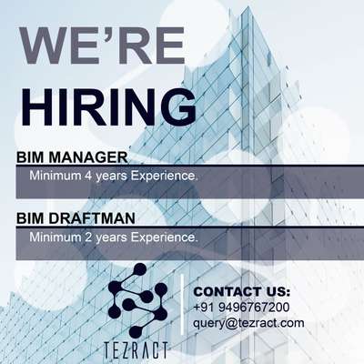 Join Us!!
We're looking for BIM Managers and BIM draftsman. 



 #BIM #revit #revitarchitecture #Revit2020 #architecturedesigns