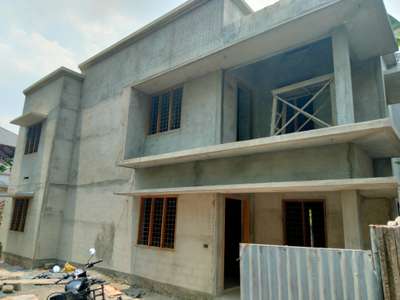 #chiyyaram site Thrissur 🏡 #Thrissur  #KeralaStyleHouse  #Contractor  #HouseConstruction  #constructioncompany  #ConstructionCompaniesInKerala  #plastering  #Ongoing_project  #chiyyaram