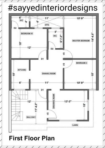 तीन कमरों के घर का नक्शा। अच्छा लगे तो शेयर कीजिए। 3BHK house plan ₹₹₹
#3BHKHouse  #FloorPlans  #sayyedinteriordesigner  #sayyedinteriordesigns  #nakshadesign