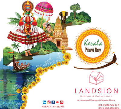 Wishing everyone a happy kerlalapiravi wishes to all of you

#keralapiravi #godsowncountry #kerala #landsigninteriors #architecturedesign #interiordecor