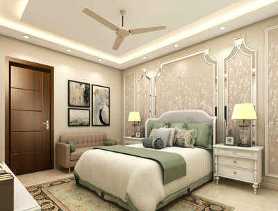 #MasterBedroom  #BedroomDesigns  #neoclassicaldesign