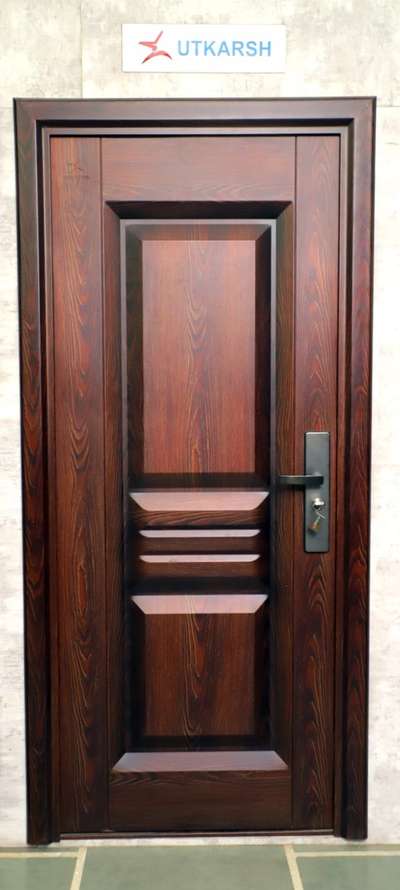 स्टील डोर ( चोखट सहित दीमक रहित)
लकड़ी जैसी लुकिंग लकड़ी जैसी आवाज
( स्टाइलिश डोर फॉर योर होम इंटीरियर) #homeinterior #india #interior #HouseConstruction #designerdoors #Steeldoor #safetydoor #SteelWindows