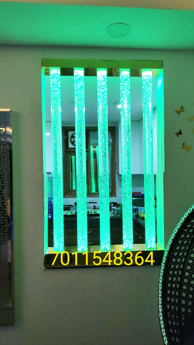 weter Bubble pillars for decoration you can install any where like windows and partition.