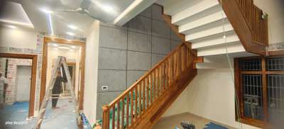staircase wall cement texture painting designe
 #StaircasePaintings #CementFinish #TexturePainting