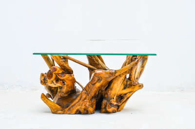 #CoffeeTable 
 # coffee table
 #tree root designed
 #furniturework 
 #