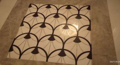 marble floor design #MarbleFlooring  #marbledesignwork