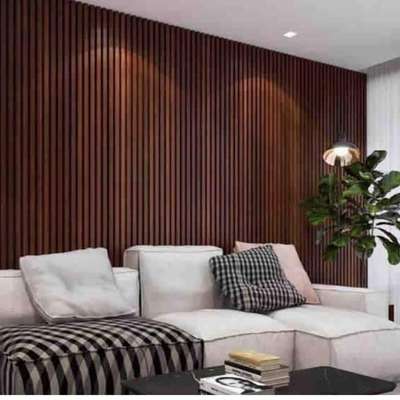 PVC louvers for wall and ceiling design 
 #InteriorDesigner  #jaipurfashion  #HouseDesigns  #LivingroomDesigns  #Designs  #PVCFalseCeiling  #pvcwallpanel