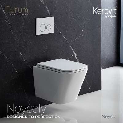 kerovit "Wow"!! That'll precisely be your reaction to the flawless design of Noyce, from our Aurum Collections. Start the week happy with Kerovit! +

#KerovitbyKajaria #KerovitisFreedom #AurumCollections #WC #Noyce #luxurybathroom #luxurylifestyle