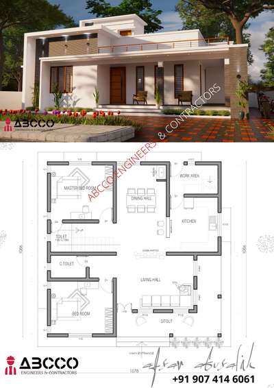 #freehomeplans 
𝐅𝐨𝐫 𝐦𝐨𝐫𝐞 𝐝𝐞𝐭𝐚𝐢𝐥𝐬:+91 907 414 6061
For plan and 3D please contact 👆
#freeplan  #3Dexterior #FloorPlans  #lowbudget  #koloaap  #abcco   #EastFacingPlan  #vastu  #ContemporaryDesigns  #contemporary  #contemporaryhome  #lowcostarchitecture