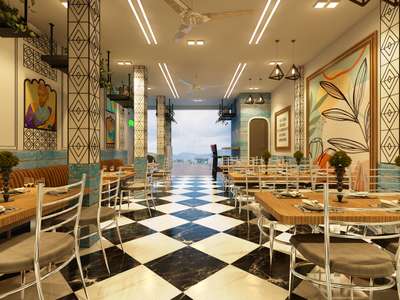 #cafe #cafedesign #InteriorDesigner #Architectural&Interior #TexturePainting #renovations #Designs
