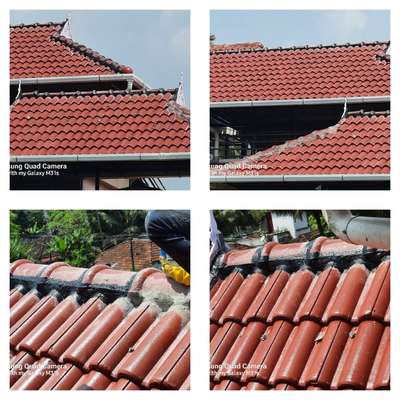 # Waterproofing#
#Vinca Waterproofing Solutions provided perfect solution for Tiled Roof Water Seepage through Corner Tiles #