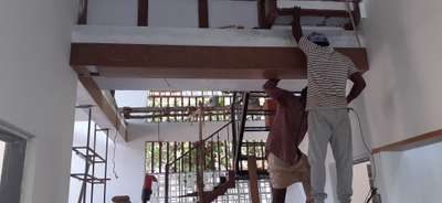Ongoing interior works at Kottarakkara 
Client  - Kala Gopinath