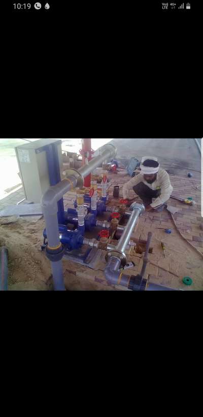 contect me for fire fighting equipment set up and all kind of plumbing and electrical work - 7023513930