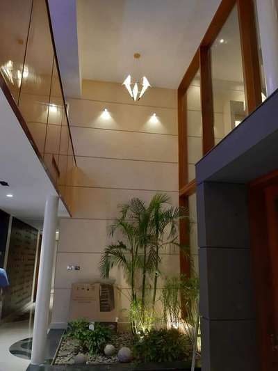 Courtyard Lighting  #modernhomes #courtyarddesign #lighting #designer lamps #LandscapeIdeas