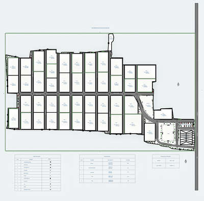 Land and Road layout Plan... 
# interior design #ModularKitchen # 2D/3D House floor Plan