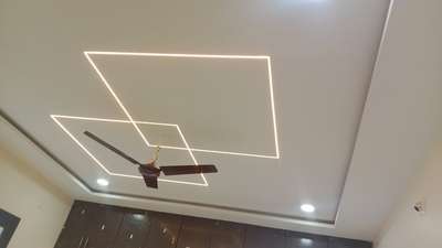 gypsum ceiling designs #GypsumCeiling #FalseCeiling #InteriorDesigner #interiorpainting #LEDCeiling #ledlighting #profilelight_ #simple