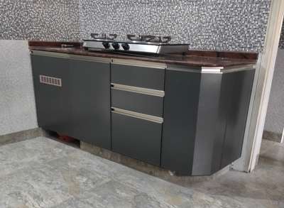 modular kitchen aluminum