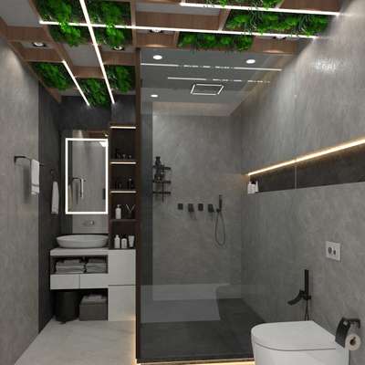 Bathroom design V-ray render  #3dsmaxdesign #InteriorDesigner