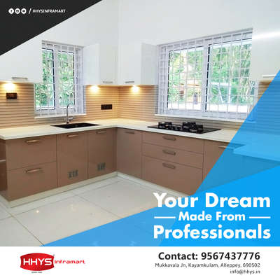 ✅ Your Dream , Made from professionals

Now you can make your kitchen more beautiful too, your kitchen will be done for you in the way you want by our professionals .

Visit our HHYS Inframart showroom in Kayamkulam for more details.

𝖧𝖧𝖸𝖲 𝖨𝗇𝖿𝗋𝖺𝗆𝖺𝗋𝗍
𝖬𝗎𝗄𝗄𝖺𝗏𝖺𝗅𝖺 𝖩𝗇 , 𝖪𝖺𝗒𝖺𝗆𝗄𝗎𝗅𝖺𝗆
𝖠𝗅𝖾𝗉𝗉𝖾𝗒 - 690502

Call us for more Details :
+91 95674 37776.

✉️ info@hhys.in

🌐 https://hhys.in/

✔️ Whatsapp Now : https://wa.me/+919567437776

#hhys #hhysinframart #buildingmaterials #modularkitchen #kitchendecor #modularkitchen