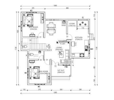 #gf plan 2 bhk #CivilEngineer #HouseConstruction  #FloorPlans  #newhome