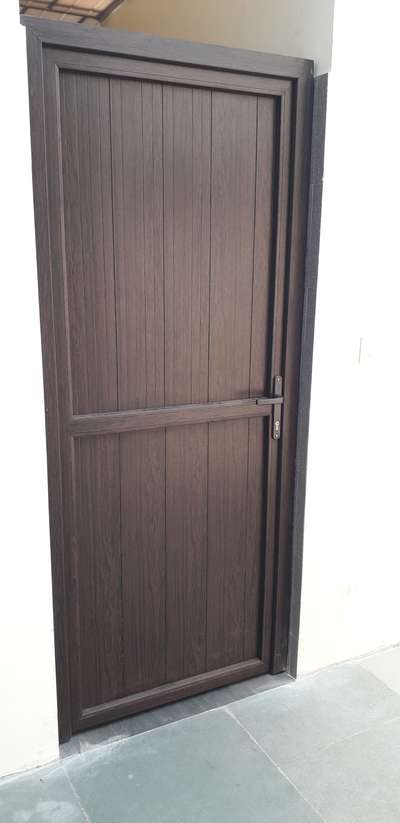 upvc wood finish door