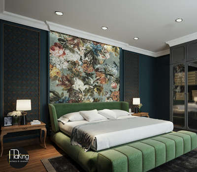 Master bedroom  
 #MasterBedroom  #Designs  #InteriorDesigner  #keralastyle  #ModernBedMaking  #kochi   #Ernakulam