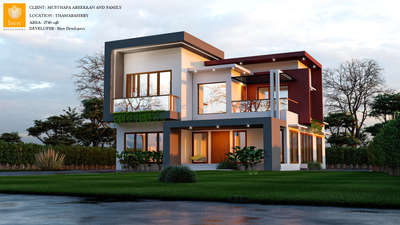 #KeralaStyleHouse #keralastyle  #modernhome  #modernminimalism  #modernarchitect #modernhousedesigns  #modernhouse