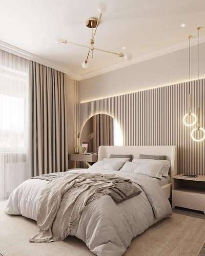 modern luxurious bedroom  #MasterBedroom  #modernhouses  #3dinteriordesign  #InteriorDesigner