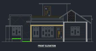 Elevation in Autocad