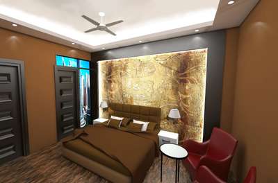 #LUXURY_INTERIOR #MasterBedroom #Architectural&Interior  #BedroomDecor