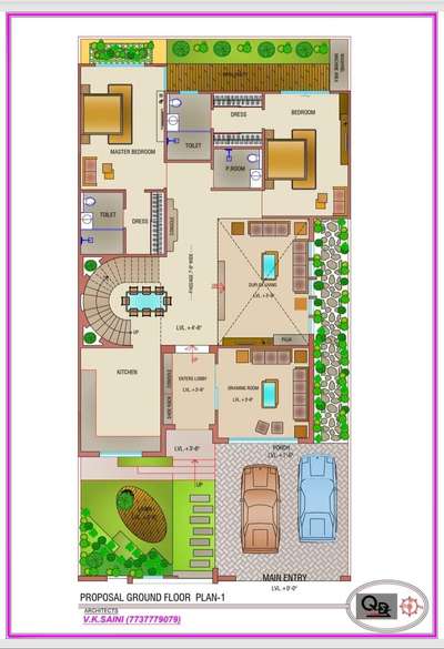 contact for building planning as per client requirements..