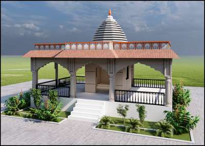 #temple elevation  #exteriordesigns  #HouseDesigns #modernhouses  #InteriorDesigner  #best_architect  #classichouse