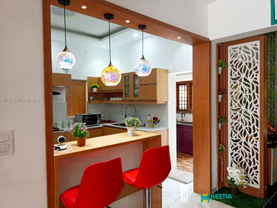 interior work done at karuvatta
 #breakfastcounter #KitchenIdeas #KitchenInterior #keralahouses