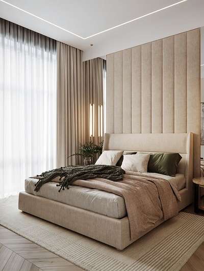 #BedroomDecor  #MasterBedroom  #luxuriousbedroom 

we meet the requiremens of client.
It may be paints work, furniture, floor and window coverings, lighting, fall ceiling and front elevation.