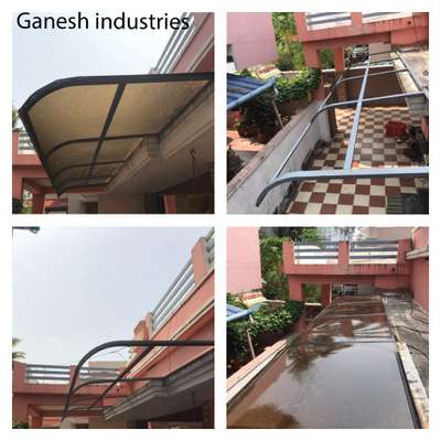 Ganesh industries polycarbon roofing work